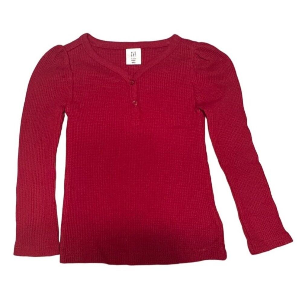 Baby GAP Thermal Top Girls Size 3 New with Tags Shirred Sleeve 2 available for p